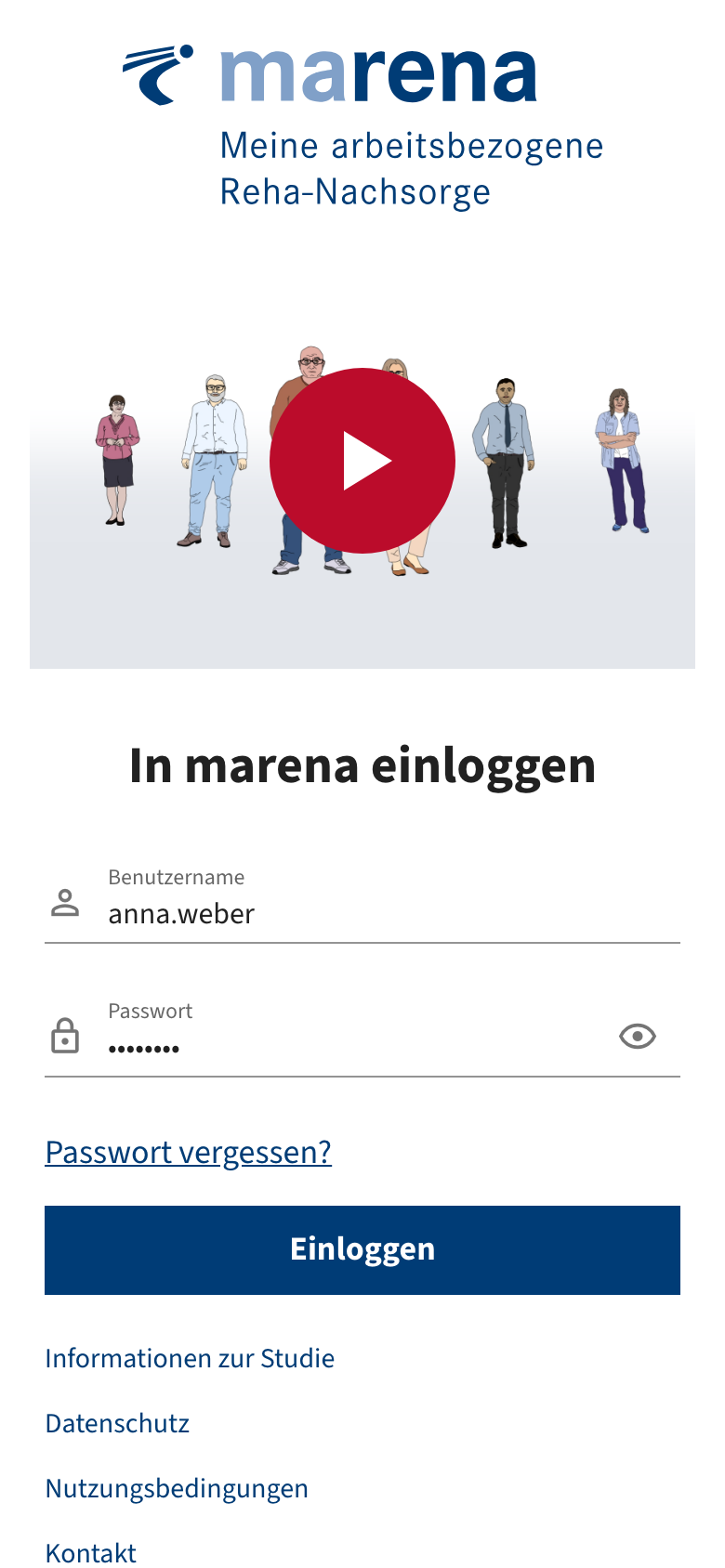 Mobile Ansicht von „marena“ für Universitätsmedizin Mainz